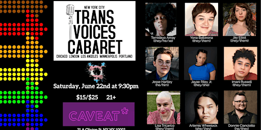 Hauptbild für Trans Voices Cabaret
