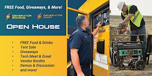 Generator Open House - Home & Business primary image