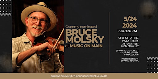 Imagem principal do evento Bruce Molsky at Music on Main