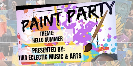 Hello Summer Paint Party