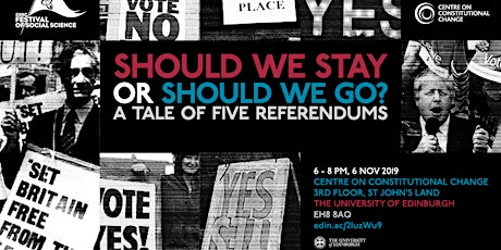 Should We Stay or Should We Go? - A Tale of Five Referendums primary image