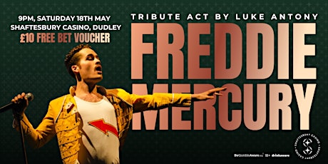 Freddie Mercury Tribute Act at Shaftesbury Casino Dudley