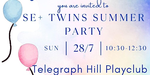 Imagem principal do evento SE Twins+ Summer Party