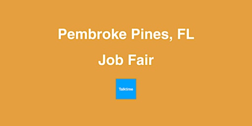 Primaire afbeelding van Job Fair - Pembroke Pines