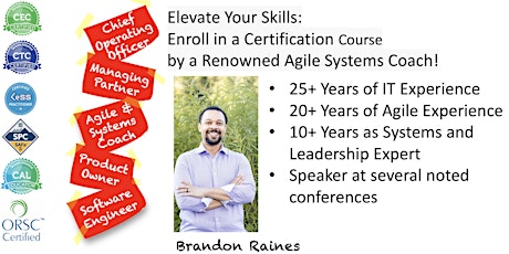 Certified Agile Leader - A Preview