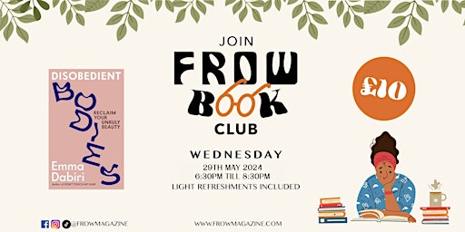 FROW Book Club primary image