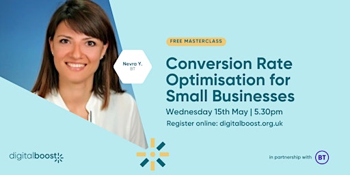 Conversion Rate Optimisation For Small Businesses primary image
