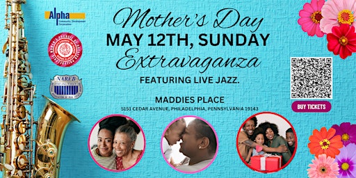 Mothers Day Jazz Dinner Extravaganza primary image