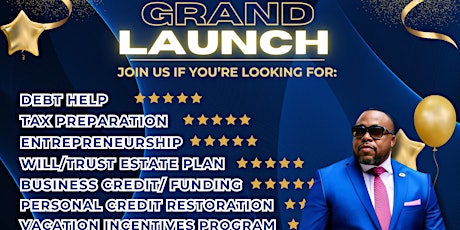 Grand Launch with Brent Wall (Special Guest- Mr. Earl Frambo)