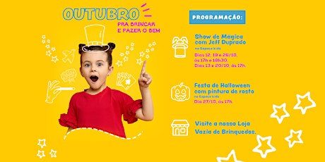 Imagem principal do evento SHOW DE MÁGICA NO ESPAÇO KIDS