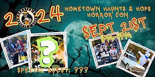 Primaire afbeelding van Hometown Haunts & Hops: Horror Convention 2024
