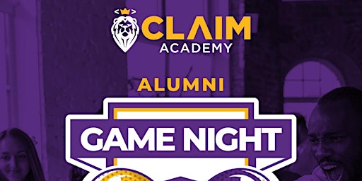 Claim Academy Alumni Game Night primary image