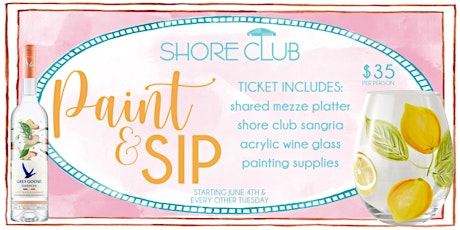 Paint & Sip at Shore Club Chicago