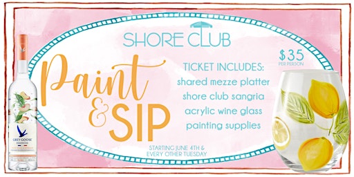 Paint & Sip at Shore Club Chicago  primärbild