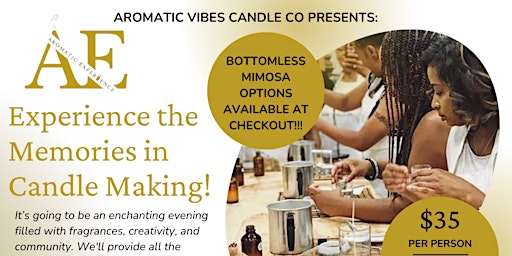 Image principale de The Aromatic Experience Candle Making Class