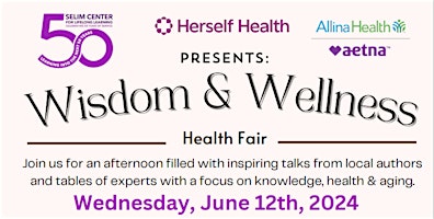Imagem principal do evento Wisdom & Wellness Health Fair