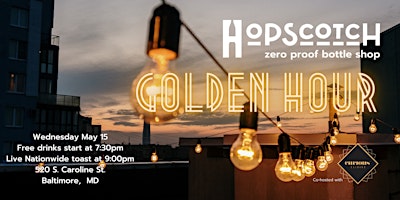 Imagem principal do evento Golden Hour with Hopscotch & Curious Elixirs