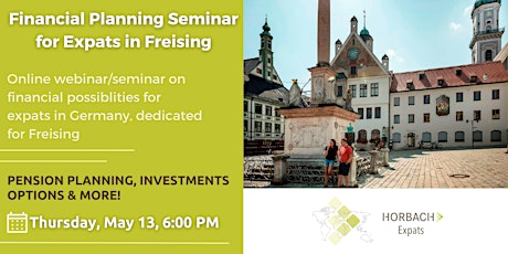 Financial Planning online Seminar for Expats in Freising
