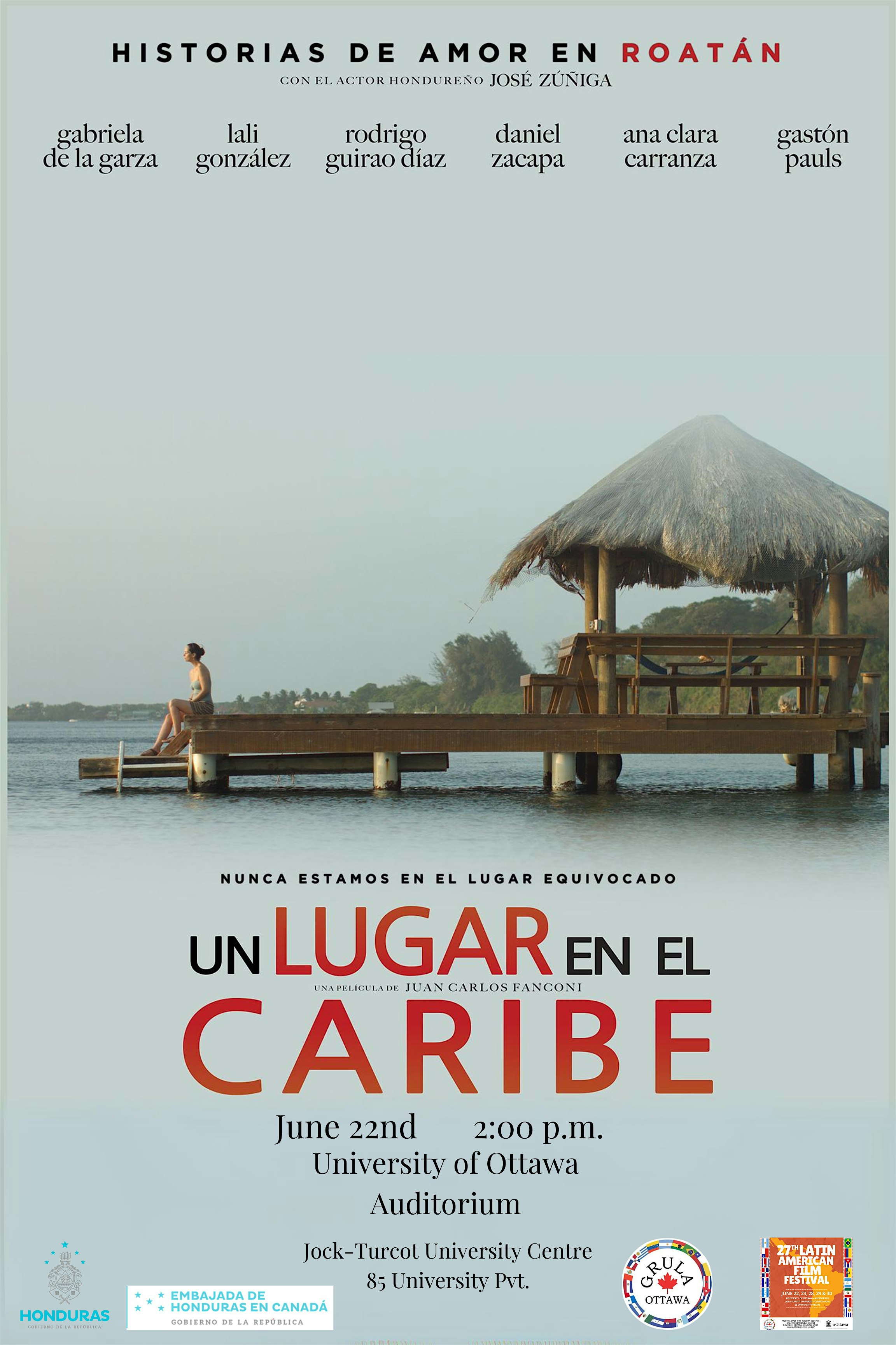 Honduras' movie screening "Un Lugar en el Caribe" by Juan Carlos Fanconi