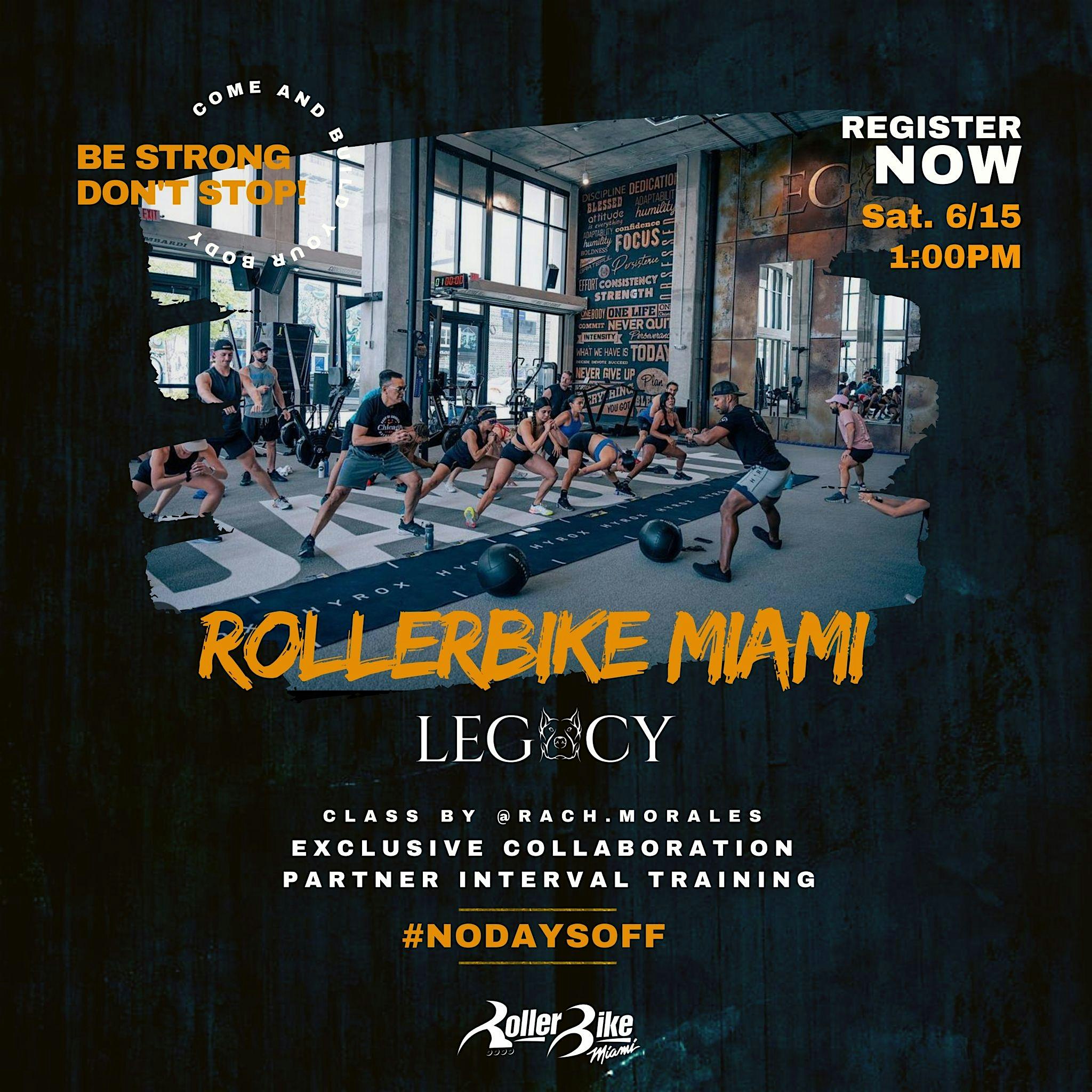 RollerBikeMiami x Legacy Fit Workout