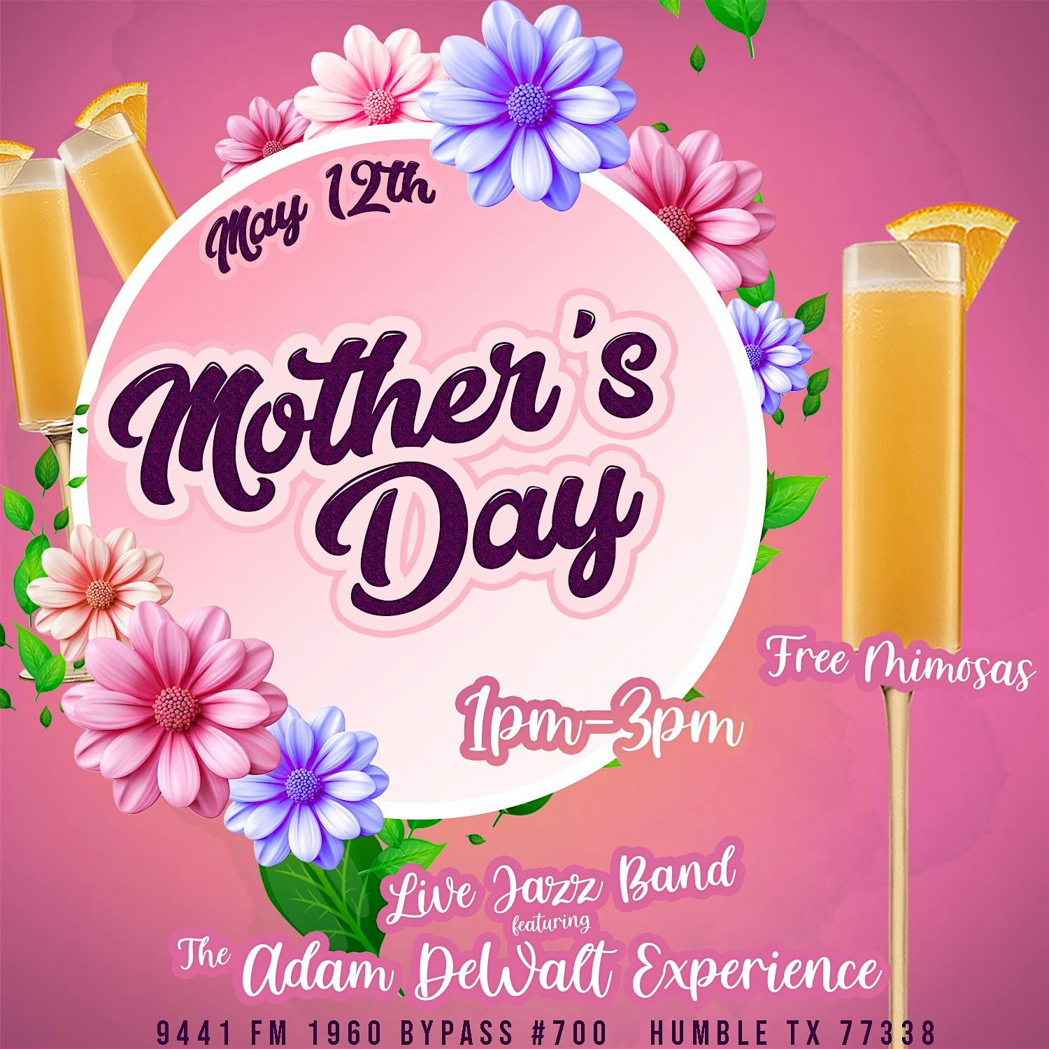 Mother's Day Jazz Hour with FREE MIMOSAS