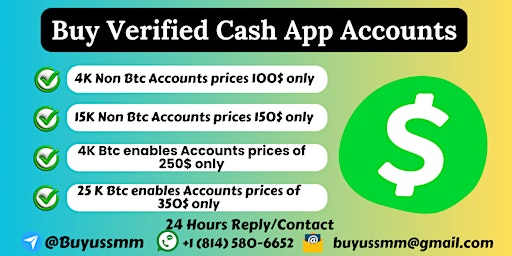 Imagem principal do evento Buy Verified Cash App Accounts..[MR]Only $399 Buy now.