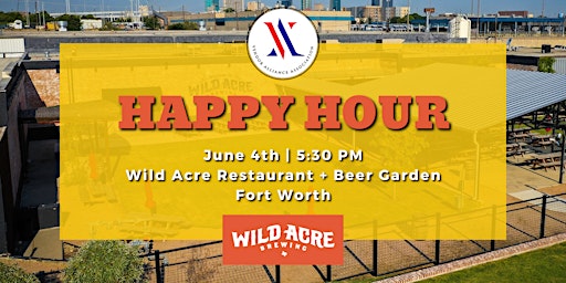 Immagine principale di Wedding + Event Industry Happy Hour at Wild Acre Restaurant and Beer Garden 