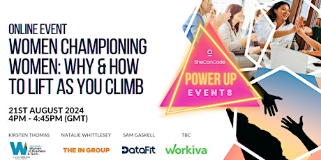 Primaire afbeelding van Women championing women - why and how to lift as you climb