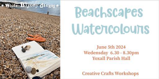 Imagem principal do evento Beachscape watercolour scene