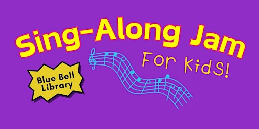 Imagem principal do evento Sing-Along Jam for Kids!
