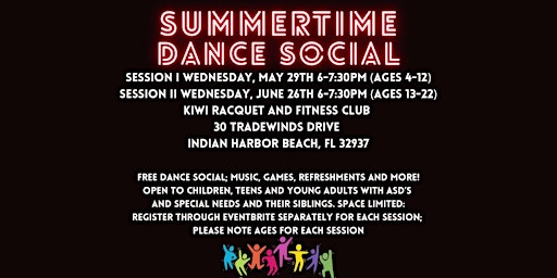 Hauptbild für Summertime Dance Social Ages 13-22