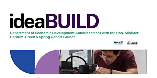 Image principale de ideaBUILD Announcement & Spring Cohort Launch