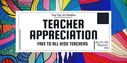 Teacher Appreciation Splatter Room primary image