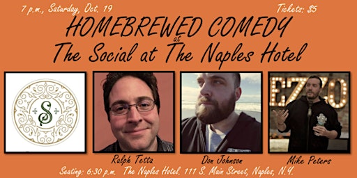 Image principale de Homebrewed Comedy at The Social at The Naples Hotel