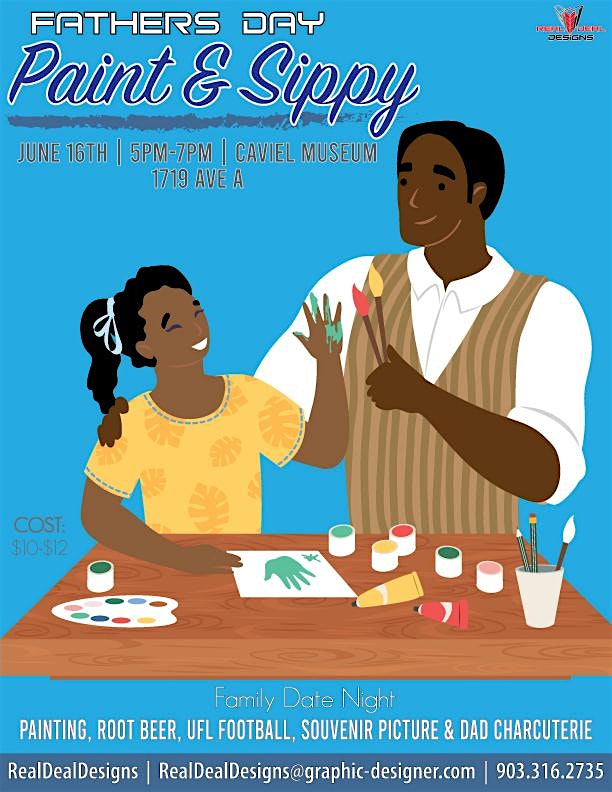 Father\u2019s Day Paint & Sippy