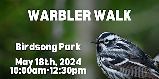 Imagem principal do evento Warbler Walk!