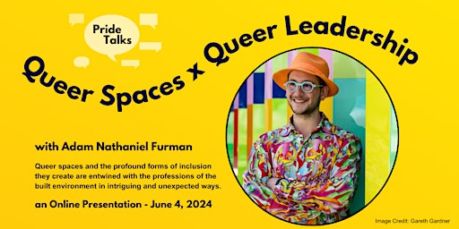 Imagen principal de Webinar • Queer Spaces x Queer Leadership