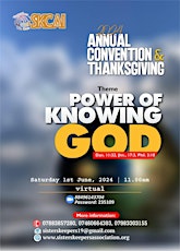 Sisters Keepers  Annual Convention and Thanksgiving