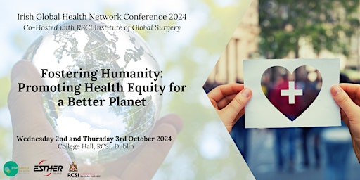 Imagem principal do evento Fostering Humanity: Promoting Health Equity for a Better Planet
