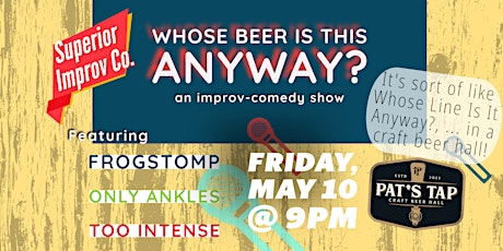 Live Improv — Whose Beer Is This Anyway?
