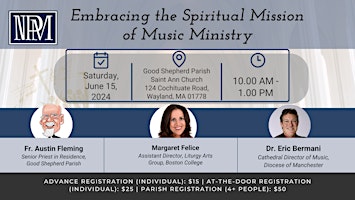 Immagine principale di Embracing the Spiritual Mission of Music Ministry 