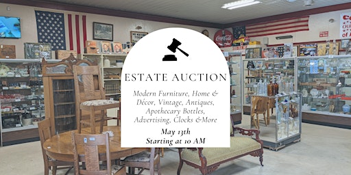 Estate Auction featuring Vintage, Antiques, Modern Furnishings and More  primärbild