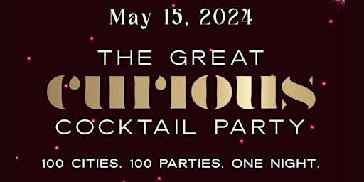 Imagem principal do evento The Great Curious Cocktail Party - Charlotte, NC