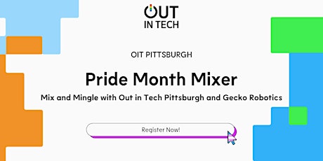 OIT Pittsburgh:  Pride Month Mixer w/ Gecko Robotics