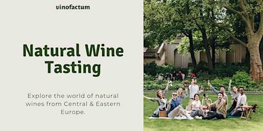Imagem principal do evento Natural wine tasting with vinofactum