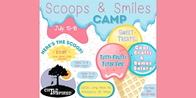 Hauptbild für Child Inspired's Children's Summer Program:  Ice Cream Theme (Ages 9-12 )
