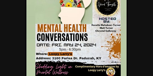 Imagem principal do evento Mental Health Conversations - Voiced Thoughts