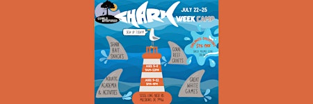 Primaire afbeelding van Child Inspired's Children's Summer Program:  Shark Theme (Ages 9-12 )