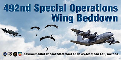 492nd Special Operations Wing  Beddown EIS Virtual Public Meeting primary image