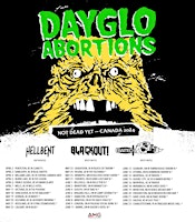 Hauptbild für Dayglo Abortions - Not Dead Yet tour - Halifax